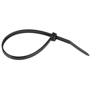 Хомут кабельный 4.8х200 нейл. черн. (уп.100шт) EKF plc-cb-4.8x200 оптом купить цена