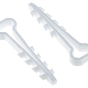 Дюбель-хомут d5х10мм для плоского кабеля белый (уп.100шт) PROxima EKF plc-cd1-5x10w оптом купить цена