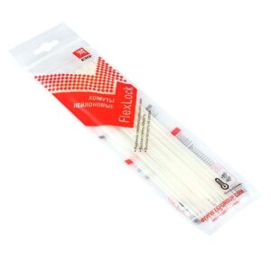 Хомут P6.6 2.5х200 FlexLock стандартный бел. (уп.100шт) PROxima EKF plc-fl-ctsw-2.5x200 оптом купить цена