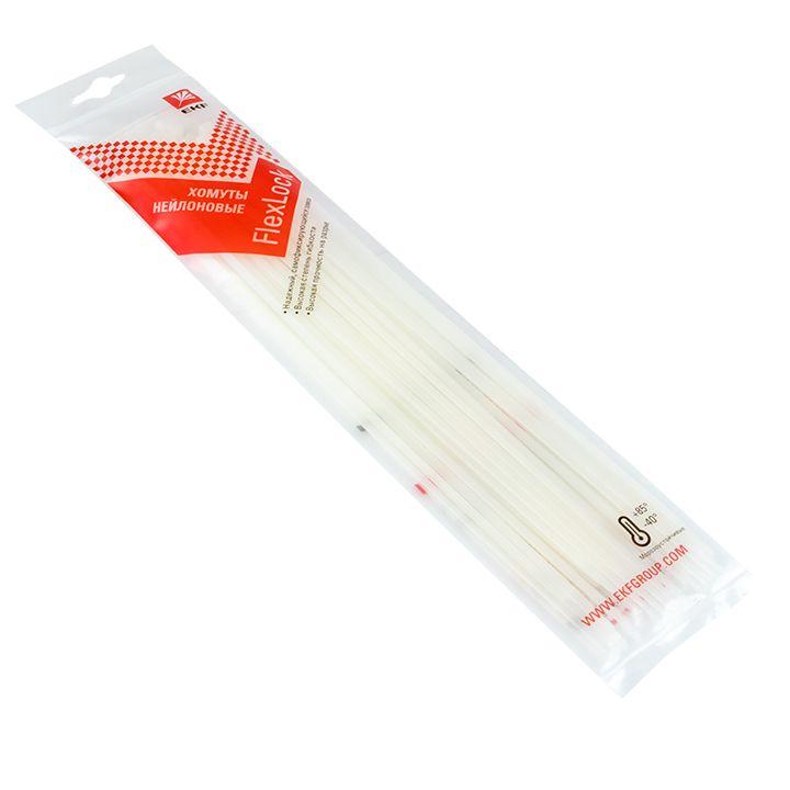 Хомут P6.6 3.6х300 FlexLock стандартный бел. (уп.100шт) PROxima EKF plc-fl-ctsw-3.6x300 купить оптом выгодно Хомут P6.6 3.6х300 FlexLock стандартный бел. (уп.100шт) PROxima EKF plc-fl-ctsw-3.6x300 оптом купить цена