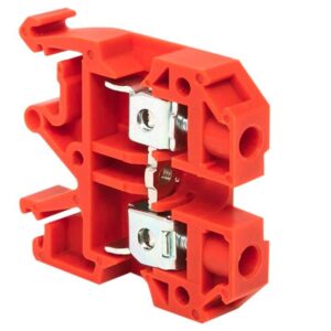 Колодка клеммная JXB-2.5/35 (25а) крас. EKF plc-jxb-2.5/35r оптом купить цена