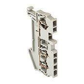 Колодка клеммная JXB-ST-2.5 31А 3 вывода пружинная сер. PROxima EKF plc-jxb-st-2.5-3 оптом купить цена