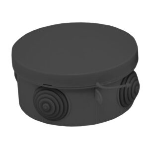 Коробка распаячная КМР-040-039 с крышкой 85х40 4 мембранных ввода IP54 черн. EKF plc-kmr-040-039-b оптом купить цена