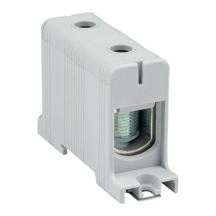 Клемма силовая вводная КСВ 35-150кв.мм сер. EKF plc-kvs-35-150-gray купить оптом выгодно Клемма силовая вводная КСВ 35-150кв.мм сер. EKF plc-kvs-35-150-gray оптом купить цена