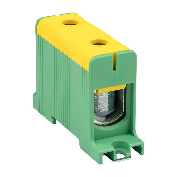 Клемма силовая вводная КСВ 35-150кв.мм желт./зел. EKF plc-kvs-35-150-y-green купить оптом выгодно Клемма силовая вводная КСВ 35-150кв.мм желт./зел. EKF plc-kvs-35-150-y-green оптом купить цена