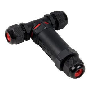 Коннектор кабельный Т-образный (клеммник 5PIN) IP68 FreeTools EKF plc-uac-cb5T оптом купить цена