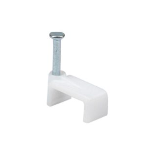 Скоба крепежная квадратная плоская 12мм (уп.50шт) EKF plcn-ss-12 оптом купить цена