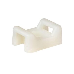 Площадка под хомуты (22х16) с монтажным отверстием М4 бел. (уп.100шт) PROxima EKF pmo-22-16-w оптом купить цена