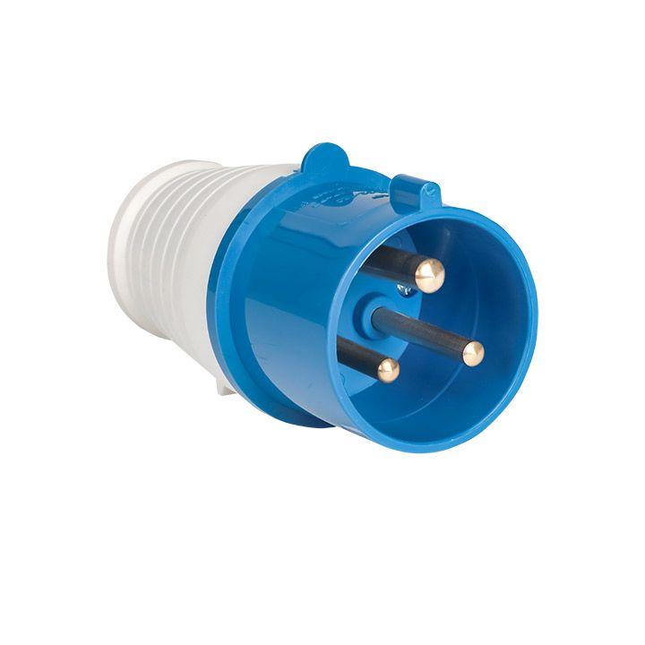 Вилка переносная 013 16А 2P+PE 220В IP44 EKF ps-013-16-220 купить оптом выгодно Вилка переносная 013 16А 2P+PE 220В IP44 EKF ps-013-16-220 оптом купить цена