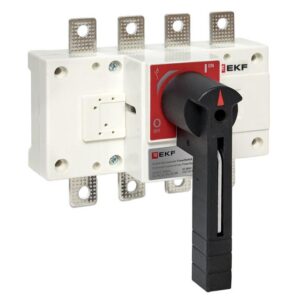 Рубильник-выключатель 4п 160А с рукояткой управления для прямой установки PowerSwitch EKF psds-160-4 оптом купить цена