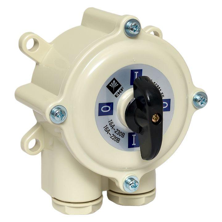 Выключатель пакетный 1-кл. 16А IP56 ПВ1-16 М1 пл. беж. EKF pv-1-16-4 купить оптом выгодно Выключатель пакетный 1-кл. 16А IP56 ПВ1-16 М1 пл. беж. EKF pv-1-16-4 оптом купить цена