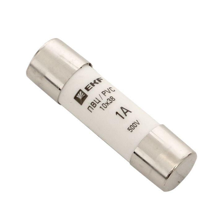 Вставка плавкая цилиндрическая ПВЦ 10х38 1А EKF pvc-10x38-1 купить оптом выгодно Вставка плавкая цилиндрическая ПВЦ 10х38 1А EKF pvc-10x38-1 оптом купить цена