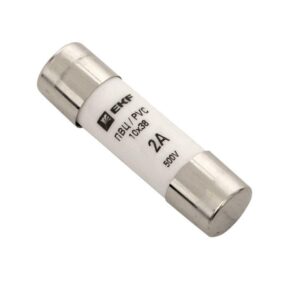 Вставка плавкая цилиндрическая ПВЦ 10х38 2А EKF pvc-10x38-2 оптом купить цена