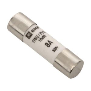 Вставка плавкая цилиндрическая ПВЦ 10х38 8А EKF pvc-10x38-8 оптом купить цена