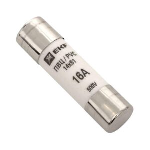 Вставка плавкая цилиндрическая ПВЦ 14х51 16А EKF pvc-14x51-16 оптом купить цена