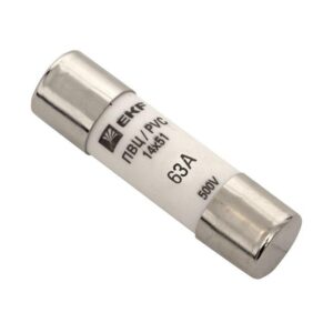 Вставка плавкая цилиндрическая ПВЦ 14х51 63А EKF pvc-14x51-63 оптом купить цена