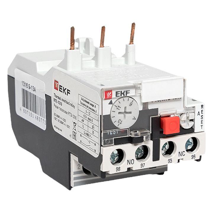 Реле тепл. РТЭ 1316 9-13А EKF rel-1316-9-13 купить оптом выгодно Реле тепл. РТЭ 1316 9-13А EKF rel-1316-9-13 оптом купить цена