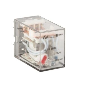 Реле промежуточное RPA 22/4 5А 230В AC AVERES EKF rpa-22-4-230AC оптом купить цена