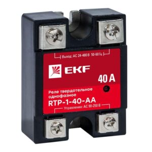 Реле твердотельное однофазное RTP-40-AA PROxima EKF rtp-1-40-aa оптом купить цена