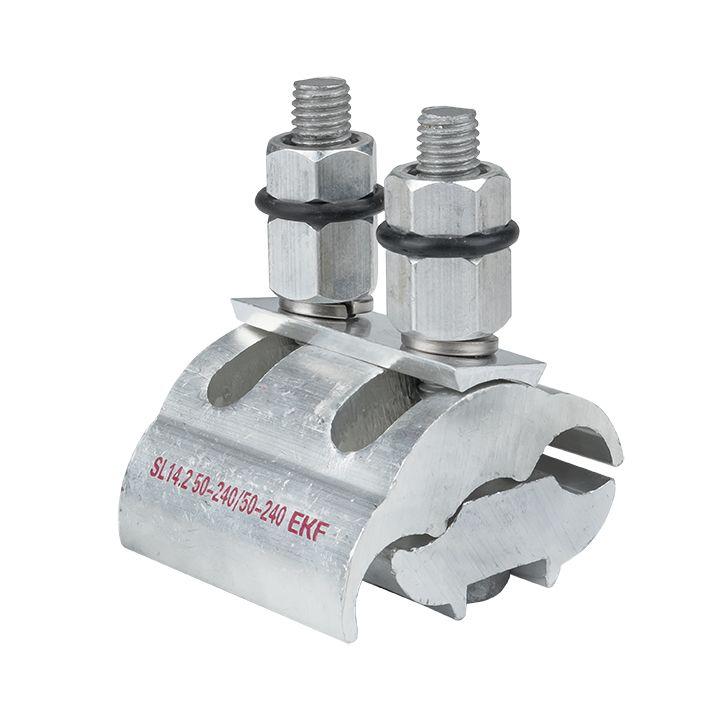 Зажим ответвительный плашечный SL14.2 50-240/50-240кв.мм EKF sl-14.2 купить оптом выгодно Зажим ответвительный плашечный SL14.2 50-240/50-240кв.мм EKF sl-14.2 оптом купить цена