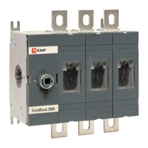 Рубильник 3п 200А без рукоятки управления TwinBlock PROxima EKF tb-s-200-3p оптом купить цена