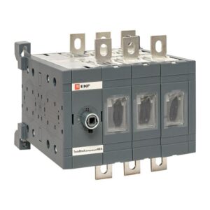 Рубильник 3п 400А реверсивный без рукоятки управления TwinBlock EKF tb-s-400-3p-rev оптом купить цена