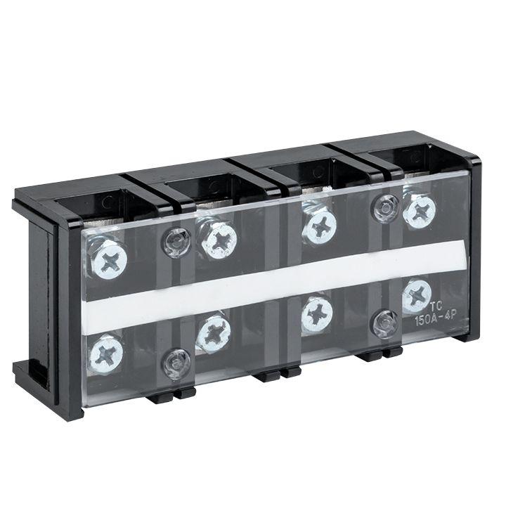 Терминал клеммный TC-1504 до 70кв.мм 150А 4 клеммные пары EKF tc-1504 купить оптом выгодно Терминал клеммный TC-1504 до 70кв.мм 150А 4 клеммные пары EKF tc-1504 оптом купить цена