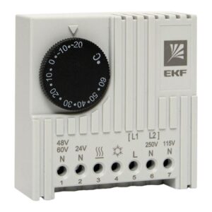 Термостат NO/NC (охлаждение/обогрев) на DIN-рейку 5-10А 230В IP20 PROxima EKF thermo-no-nc-din оптом купить цена
