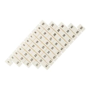 Маркеры для JXB-ST 2.5 с нумерацией 1-50 (уп.100шт) PROxima EKF zb-st-2.5-1-50 оптом купить цена