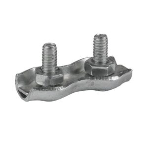 Зажим для троса двойной Duplex (3мм) EKF zdtd-3 оптом купить цена