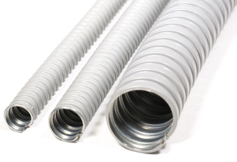 Металлорукав в ПВХ изоляции МРПИ НГ 15 d15мм без протяжки сер. (уп.50м) ГОФРОМАТИК/ЗЭТАРУС zeta41911 купить оптом выгодно Металлорукав в ПВХ изоляции МРПИ НГ 15 d15мм без протяжки сер. (уп.50м) ГОФРОМАТИК/ЗЭТАРУС zeta41911 оптом купить цена