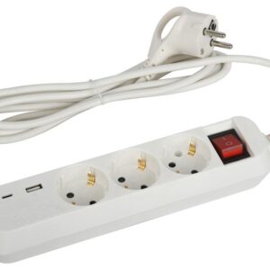 Удлинитель электрический ЭРА UB-3es-1