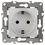 12-2001-01 ЭРА Розетка 2P+E Schuko