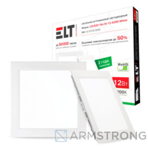 Светильник светодиодный LDLR02-16x16-12-4200-White