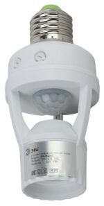 MD 015 Датчик движения ЭРА белый E27 60Вт 360гр 6м IP20 купить оптом недорого