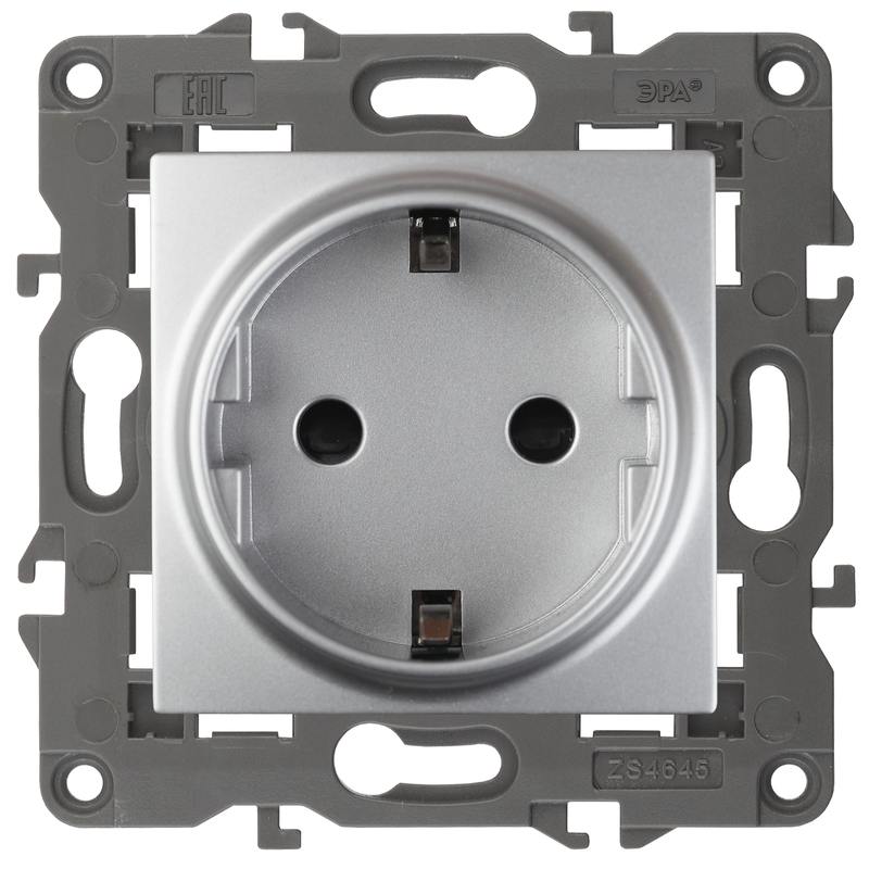 14-2101-03 ЭРА Розетка 2P+E Schuko 14-2101-03 ЭРА Розетка 2P+E Schuko