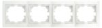Рамка для розеток и выключателей Intro Plano 1-504-06 на 4 поста горизонтальная
