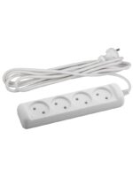 Удлинитель электрический ЭРА UX-4-3m без заземления 4 розетки 3м ПВС 2 x 0