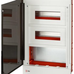 Щит распределительный со слаботочным отсеком ЭРА MultiBox bs-24f встраиваемый пластиковый 24 модуля IP40 купить оптом недорого