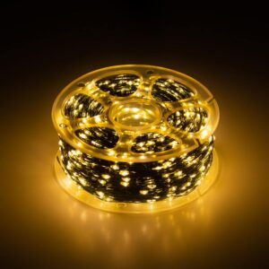 Светодиодная новогодняя гирлянда ЭРА ENIN-2000G Нить теплый свет 200 м 2000 microled IP44 220В купить оптом недорого