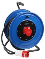 Удлинитель силовой ЭРА IND380-RM-1e-5x4-50m-IP44 на 380В на катушке 1 розетка CEE 5P 50м КГ 5х4 32A IP44 купить оптом недорого