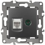 12-3110-12 ЭРА Розетка комбинированная RJ45+TV