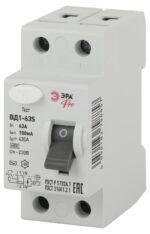 УЗО ЭРА PRO NO-902-152 ВД1-63S 2P 63А 100мА купить оптом недорого