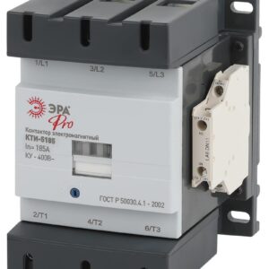 Контактор КТИ-5185 ЭРА PRO KKT50-185-400-10-E 185А 400В/АС3 купить оптом недорого