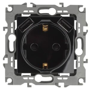 12-4109-06 ЭРА Розетка 2P+E 16A-250В