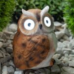 ERAFYS01-11 ЭРА Эра Садовый светильник Филин рыжий на солнечной батарее