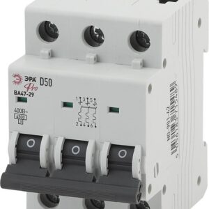 Автоматический выключатель ЭРА PRO NO-901-42 ВА47-29 3P 50А кривая D 4