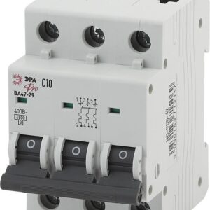 Автоматический выключатель ЭРА PRO NO-900-42 ВА47-29 3P 10А кривая C 4