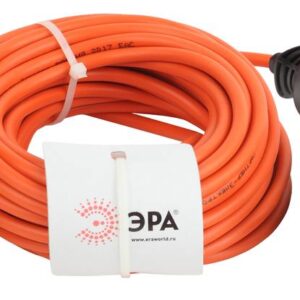 Удлинитель силовой ЭРА UPx-1-2x0.75-20m в бухте без заземления 1 розетка 20м ПВС 2х0.75мм2 купить оптом недорого