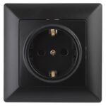 Розетка Intro Solo 4-202-05 с заземлением 2P+E Schuko